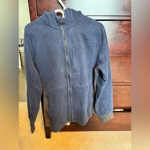 Men's large Lululemon hoodie, blue.